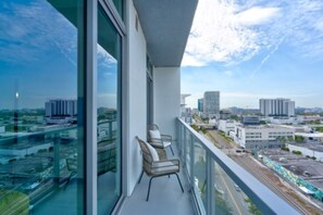 Klassiek appartement | Terras