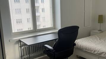 1 bedroom, WiFi, bed sheets