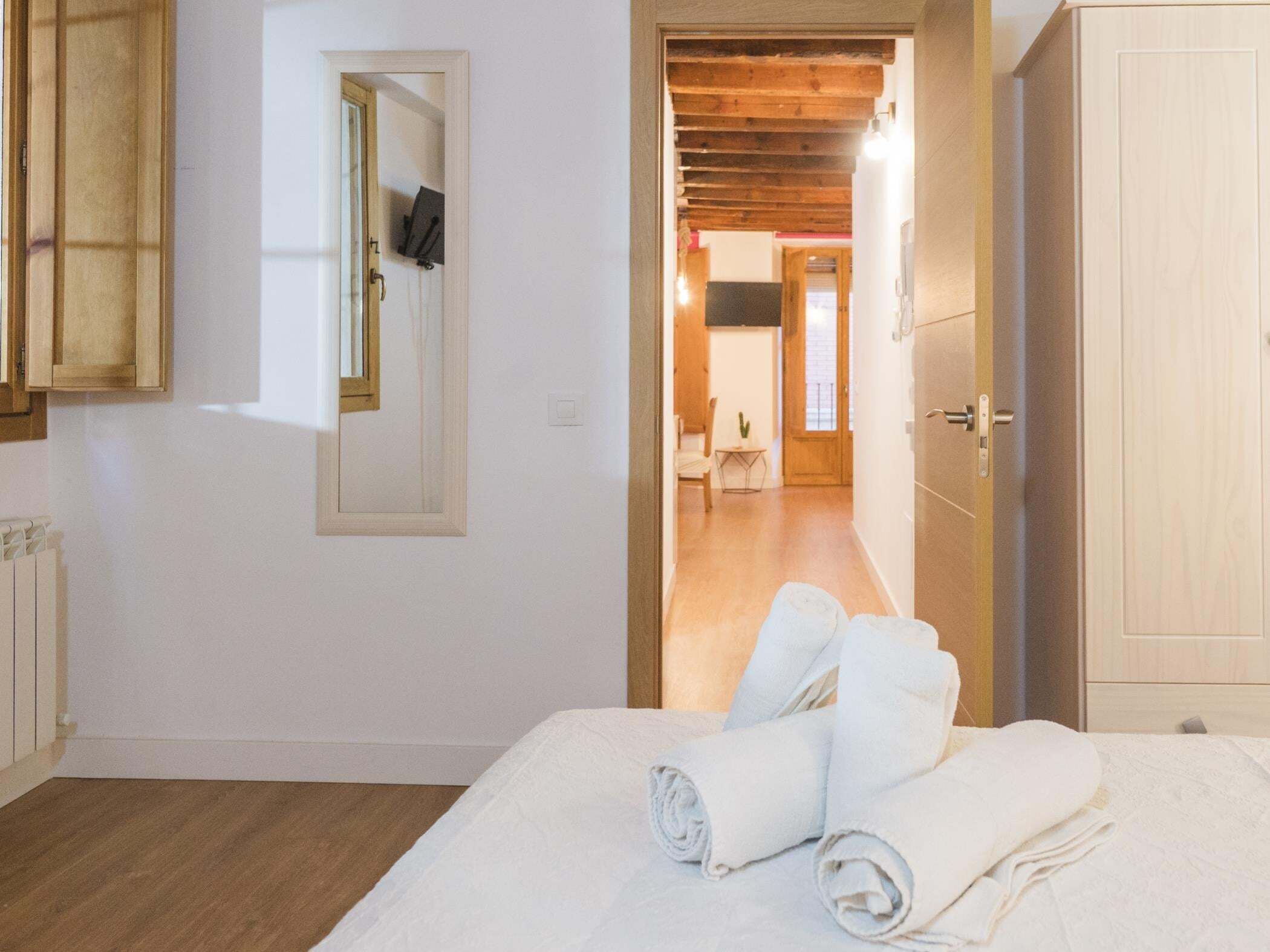 1 bedroom, iron/ironing board, Internet, bed sheets