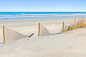 Aan het strand