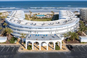 Exterior - Sandpiper 220 - Remodeled Beachfront Condo with Beach Gear (St. Augustine)