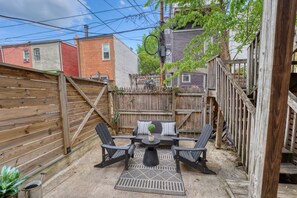 Terrace/patio - 1BD 1Bath Monthly Rental Fully Furnished DC, Dupont, Ust (Washington)