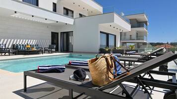 Una piscina climatizada