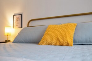 Desk, iron/ironing board, travel cot, free WiFi