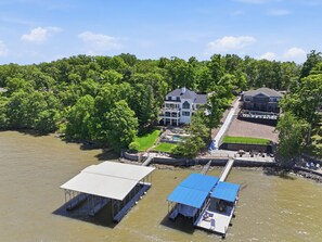 Exterior - Aqua Estate - Heated Pool, Game Room & Hot Tub! (Sunrise Beach)