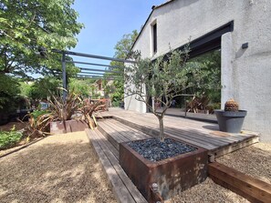 Terrace/patio - Charming villa 5 minutes from all amenities 6 people (Apt)
