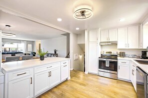 Fridge, microwave, oven, stovetop - Meadow Gate! Spacious Family Home w/ Fenced Yard (Colorado Springs)