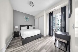 1 Schlafzimmer, Bügeleisen/Bügelbrett, kostenloses WLAN, Bettwäsche