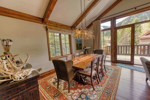 Dining - Abode at Frenchmans, sauna, hot tub, Ketchum (Ketchum)