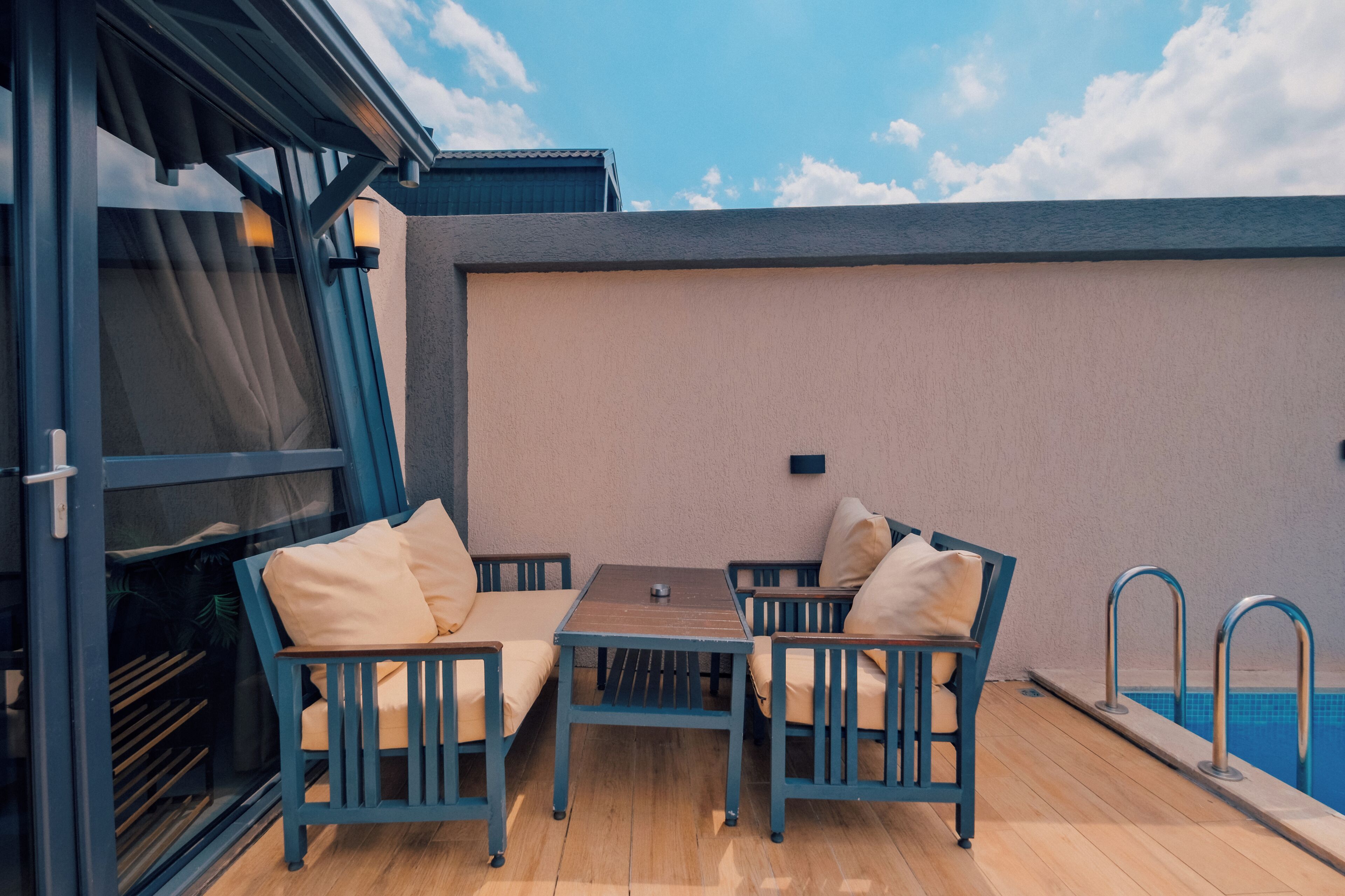 4 piscinas al aire libre