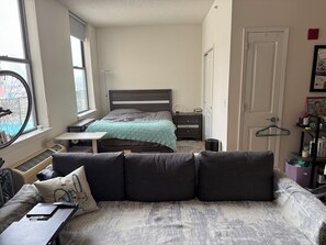 Iron/ironing board, Internet, bed sheets -     Modern Grove St Studio: Pool + PATH + World Cup (Jersey City)