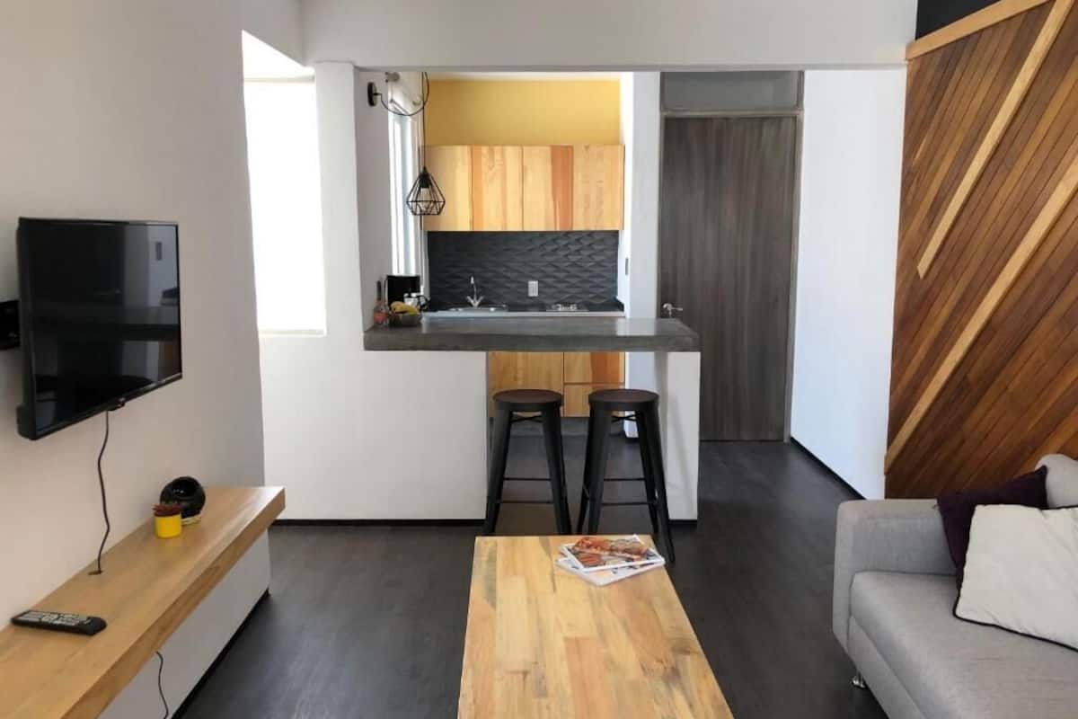 Apartment, 1 Bedroom | Living area