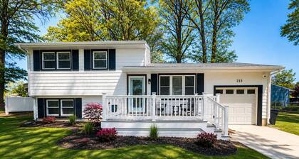 3-bedroom house in peaceful Lower Township. Minutes away from Cape May City!