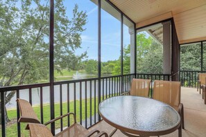 Outdoor dining - Resort Condo with Balcony & Pool Access (Davenport)