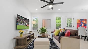 Smart TV, books, offices