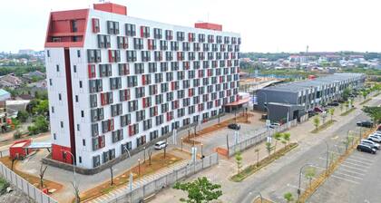 Studio (No Kitchen) Apartment With Murphy Bed At Bandaraya - Tallasa City Makassar