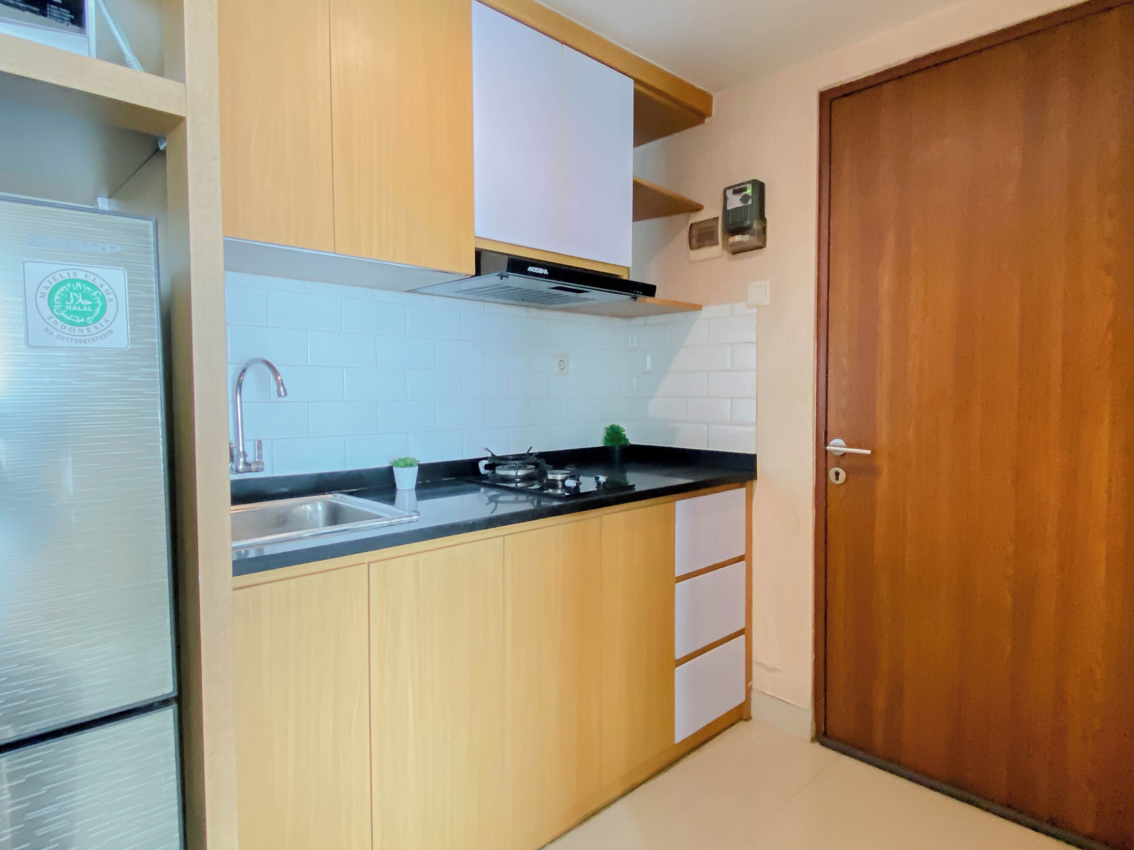 Apartemen Standar | Dapur pribadi | Ketel listrik