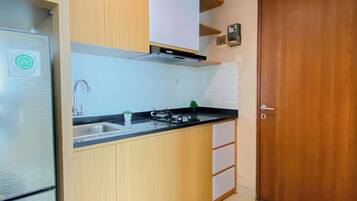Apartemen Standar | Dapur pribadi | Ketel listrik