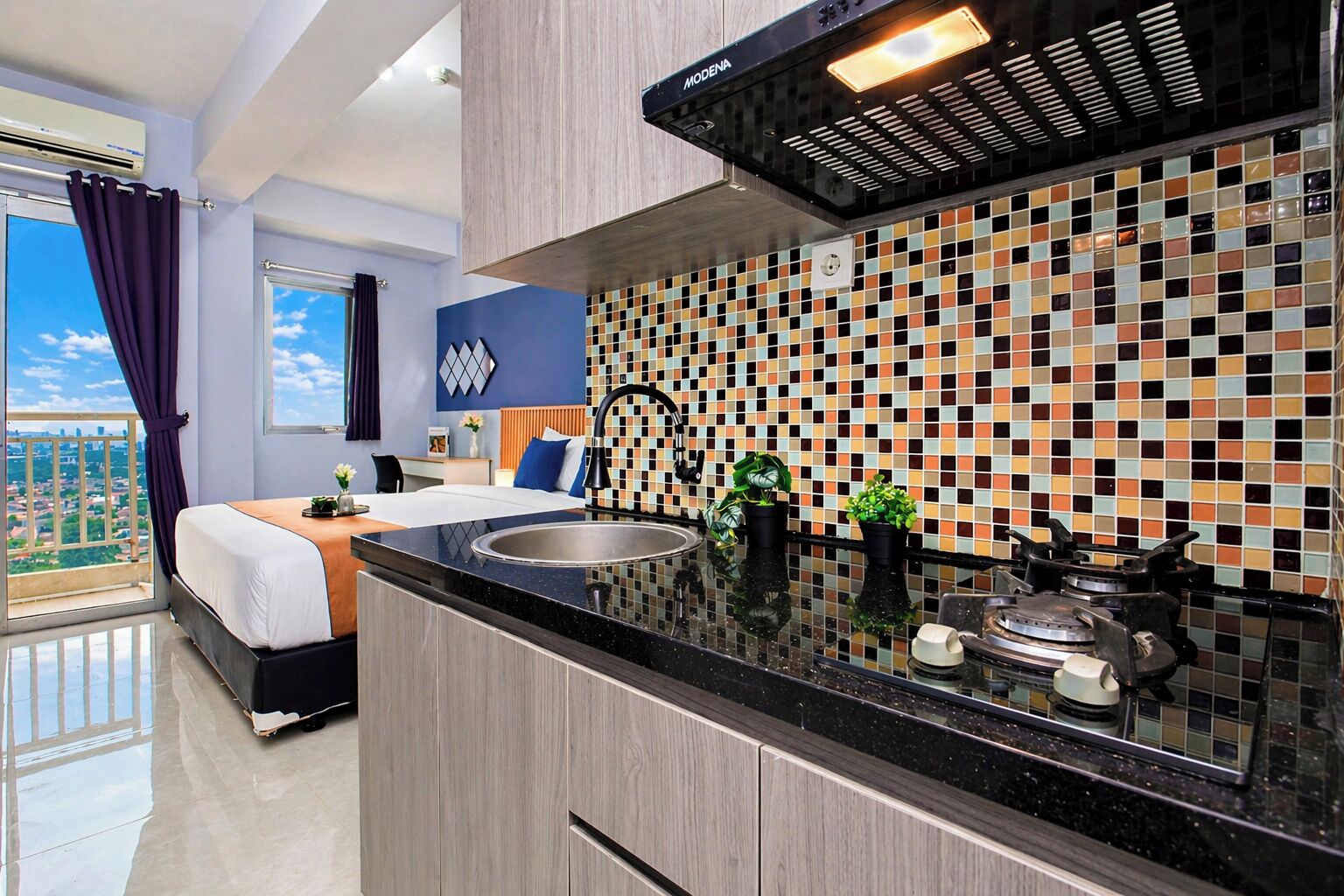 Studio Standar | Dapur pribadi | Ketel listrik