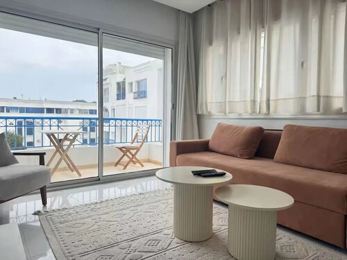 Gammarth Green Pearl 1-bedroom apartment in perfect La Marsa with AC