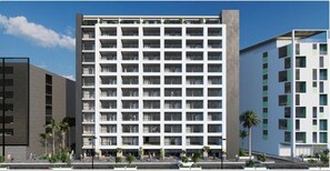 Fassade der Unterkunft