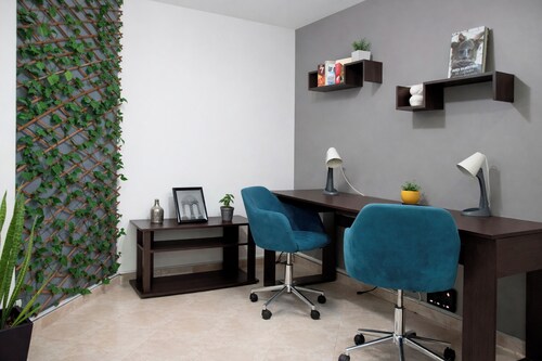 302-2 Habitacion con cama doble y baño privado en Coliving
