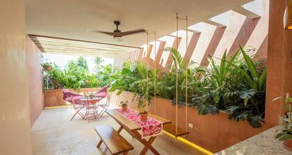 El Canario, double room with garden in Casa Sofia Center
