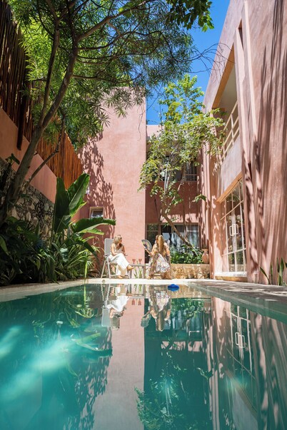 El Canario, double room with garden in Casa Sofia Center