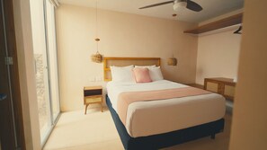 Iron/ironing board, WiFi, bed sheets