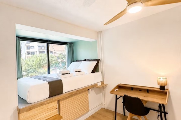 5 chambres, bureau, fer et planche à repasser, Wi-Fi gratuit