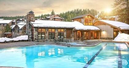 2-bedroom Northstar resort in delightful Truckee with fitness room and AC