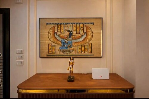 Lovely 3-bedroom apartment with AC in peaceful Cairo Governorate