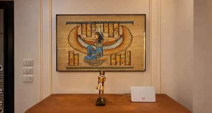 Lovely 3-bedroom apartment with AC in peaceful Cairo Governorate