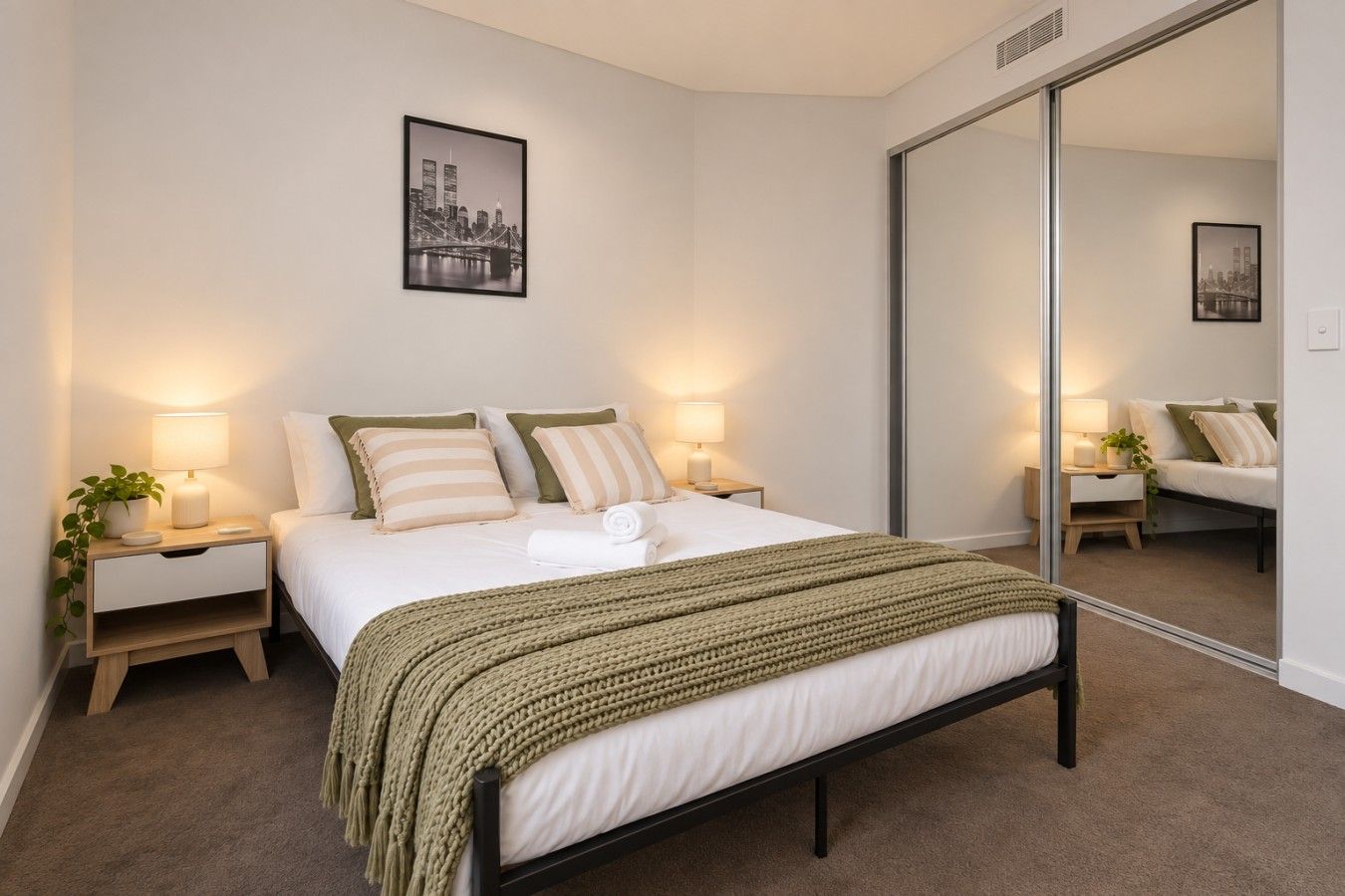 1 Schlafzimmer, Schreibtisch, Bügeleisen/Bügelbrett, Reisekinderbett