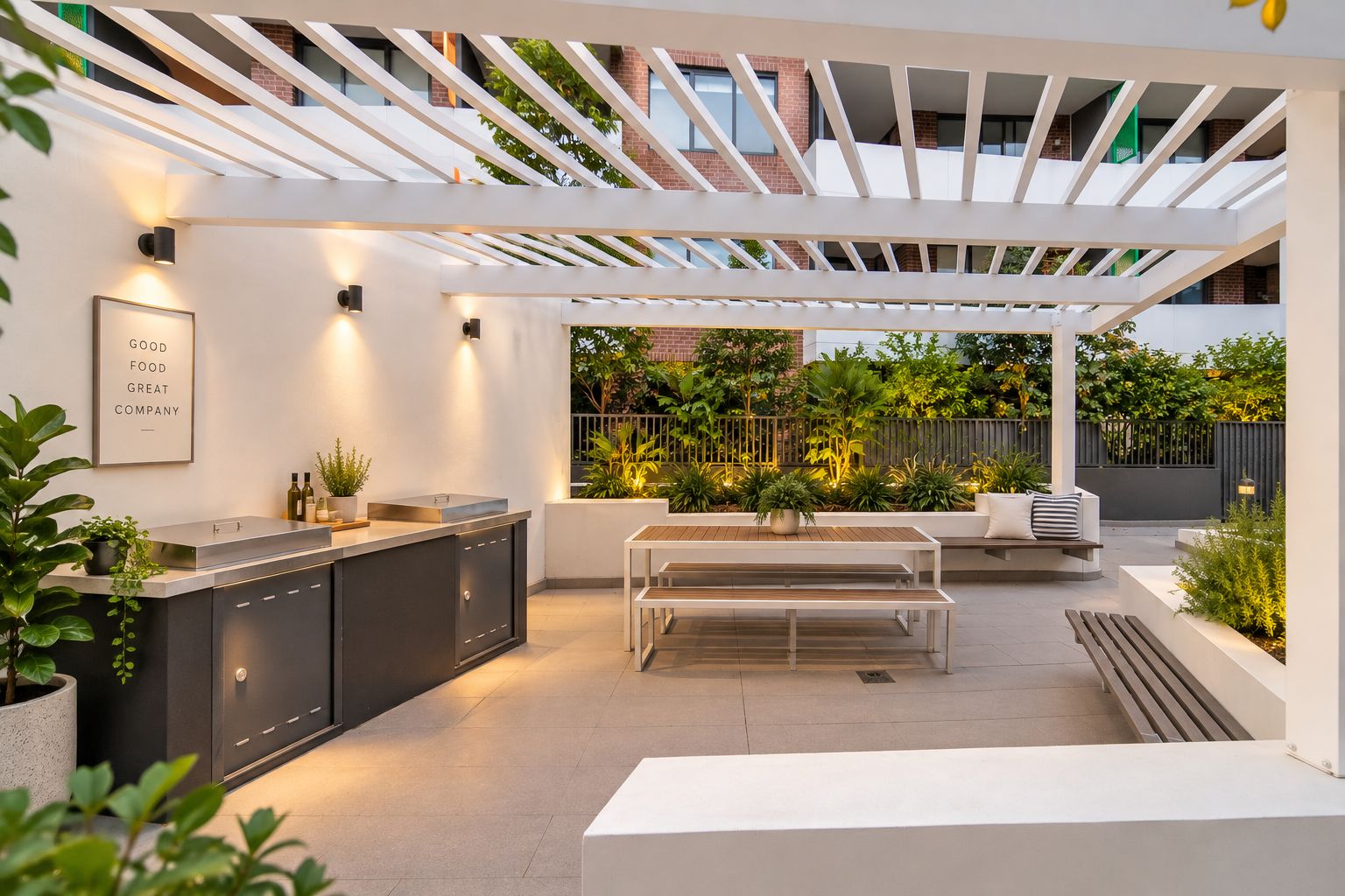 Outdoor dining