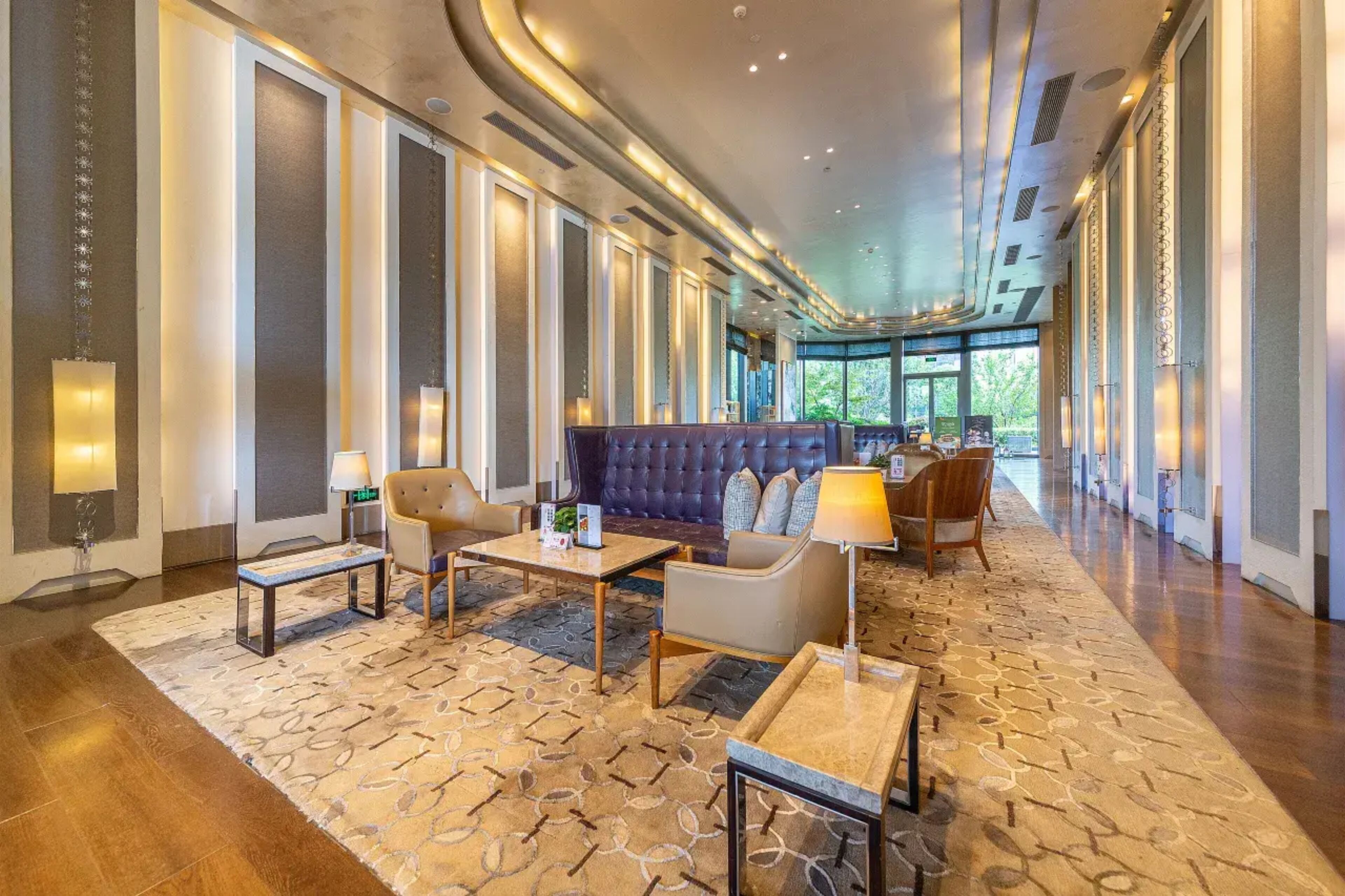 Sala de estar en el lobby