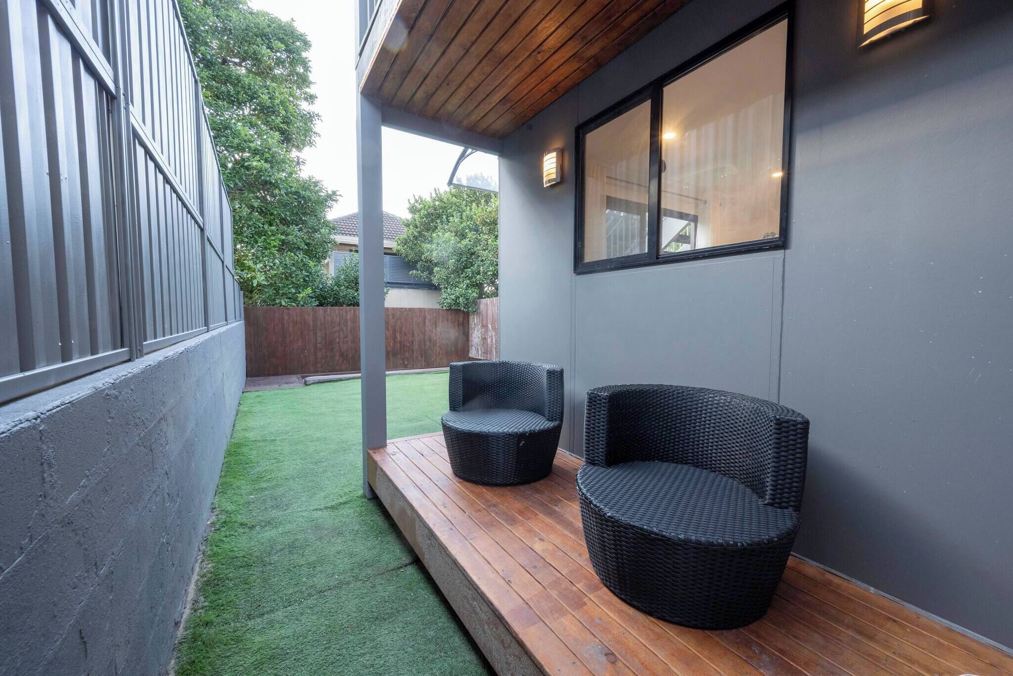 Apartamento, 1 quarto, piscina particular, vista para o jardim | Terraço/pátio