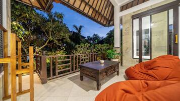 Luxury Villa, 3 Bedrooms, Garden View | Terrace/patio