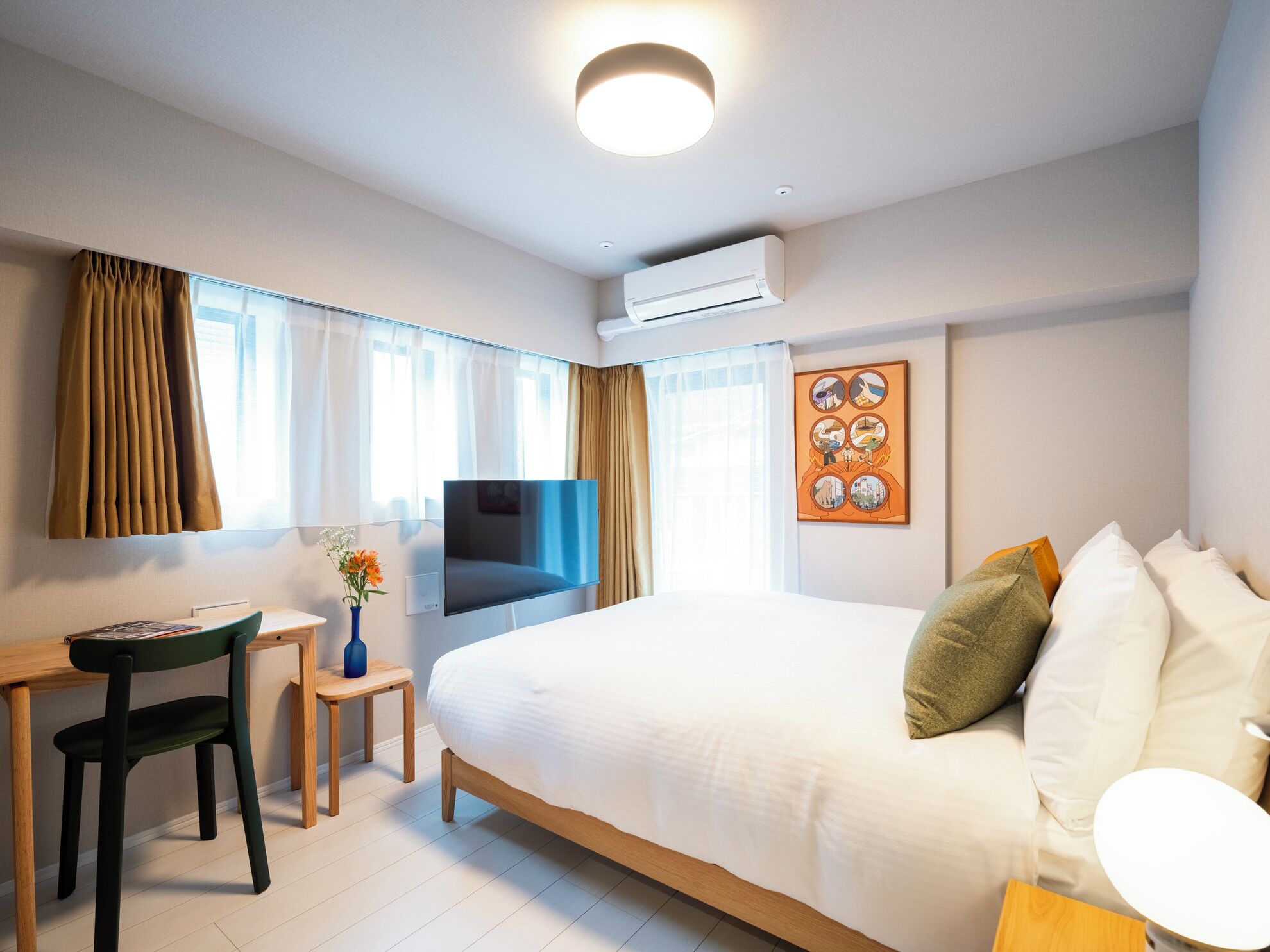 Base Studio Apartment | Blackout drapes, iron/ironing board, free WiFi, bed sheets