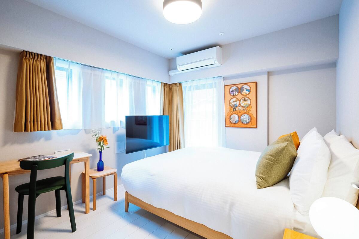 Studio, không hút thuốc (Base) | Màn/rèm cản sáng, bàn ủi/dụng cụ ủi quần áo 