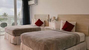 1 habitación, tabla de planchar con plancha, wifi y ropa de cama