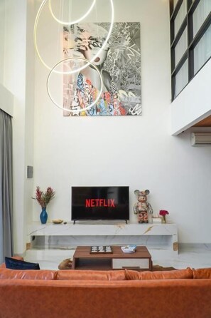 Deluxe Villa, 3 Bedrooms, Patio, Pool View | Living area - Villa Exquisite Seminyak by Nagisa Bali  (Badung)
