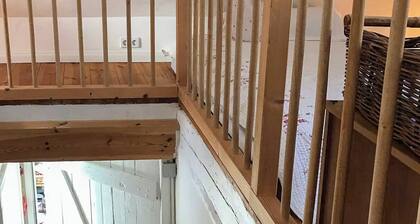Haus zwischen Wald und Feldern in Brandenburg