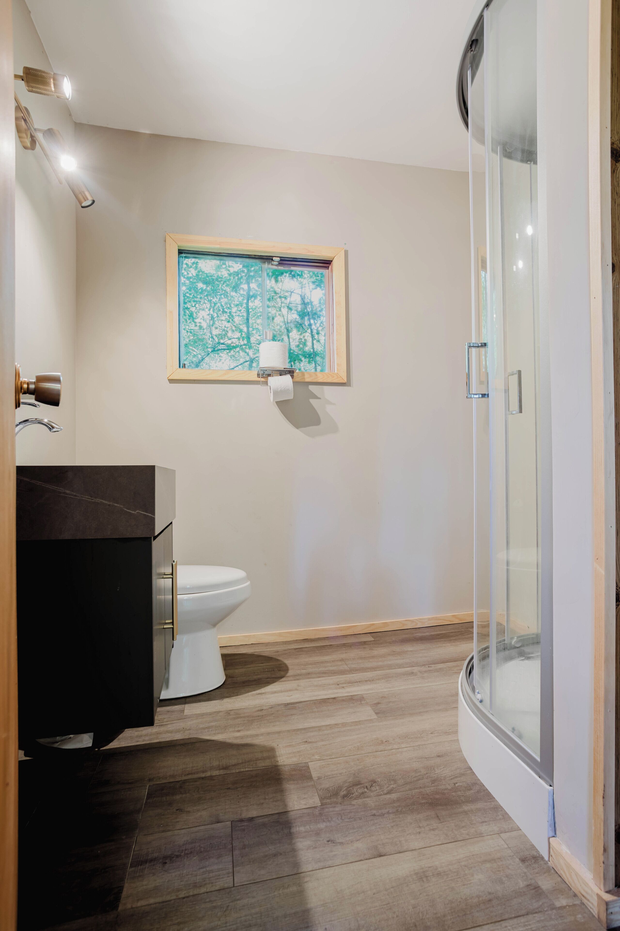 Towels, soap, toilet paper