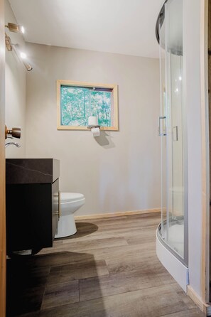 Towels, soap, toilet paper - 2-Bedroom Cottage #11 (Nobel)