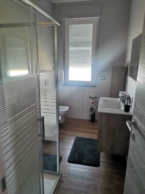 Shower, hair dryer, bidet, towels - Vacation home right by the sea - dream location with sea views (Zambrone marina)
