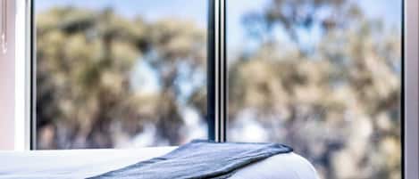 Desk, iron/ironing board, WiFi, bed sheets