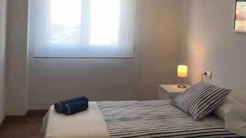 2 bedrooms, iron/ironing board, travel crib, free WiFi