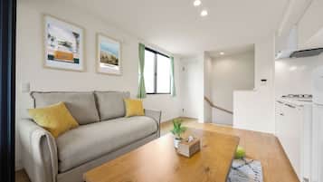 Standard Apartment, 1 Katil Kelamin (Double) dengan Katil Sofa, Non Smoking, Beachfront | Ruang tamu