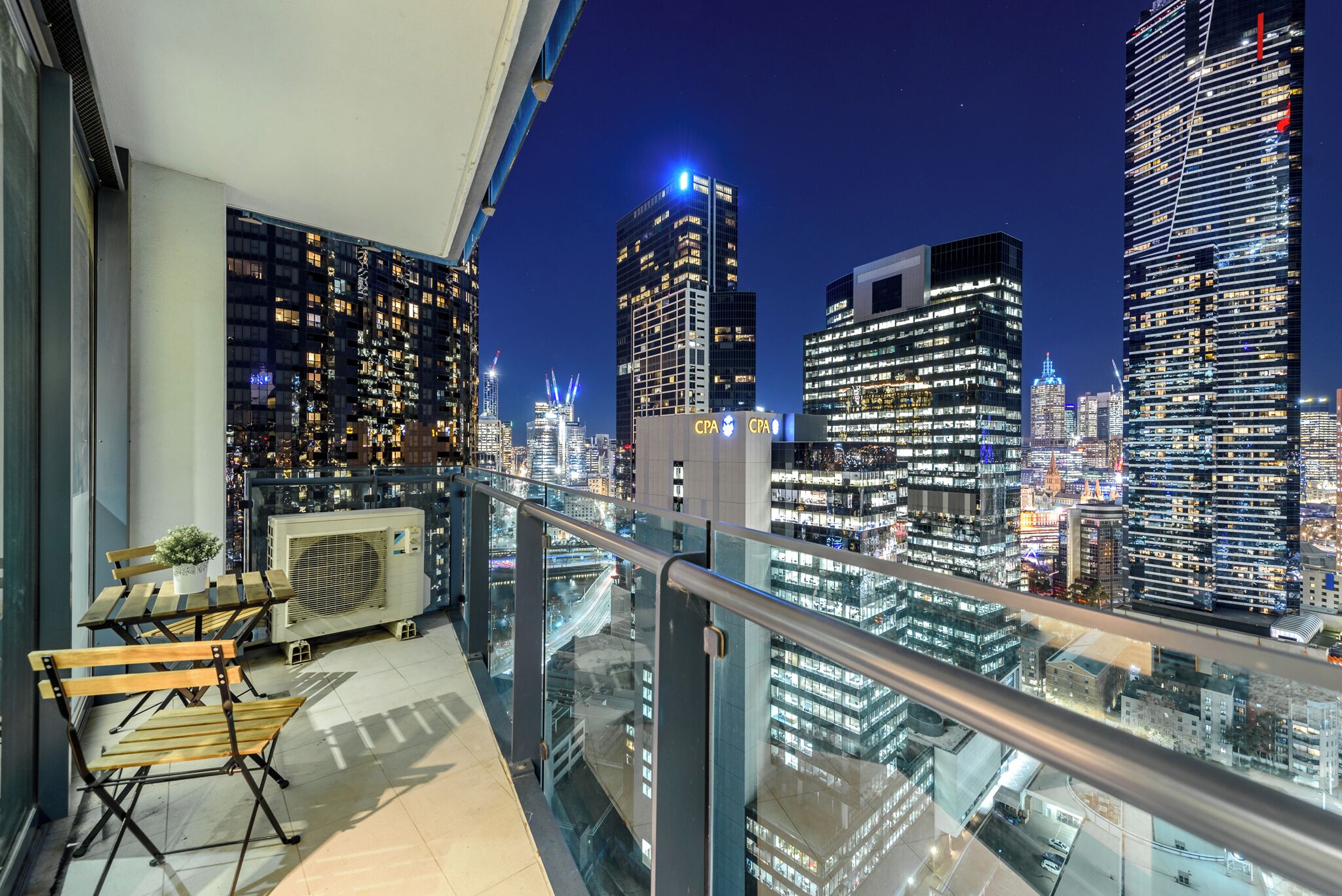 Deluxe Apartment, Balcony, City View | Balcony view